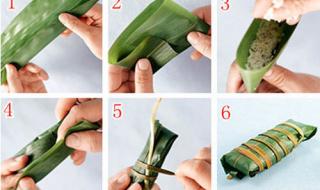 如何包三角粽子三角粽子的包法步骤详解 粽子的包法步骤图解